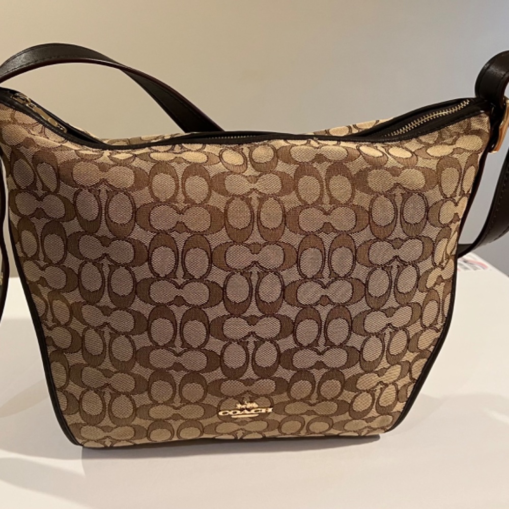 Coach purse with Coach logo